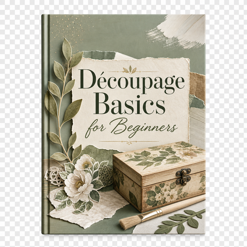 Découpage Basics for Beginners ebook cover